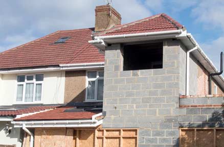 exemple d'agrandissement de maison