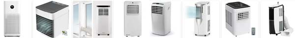 exemples de climatiseurs mobiles