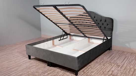 lit-coffre pour le rangement