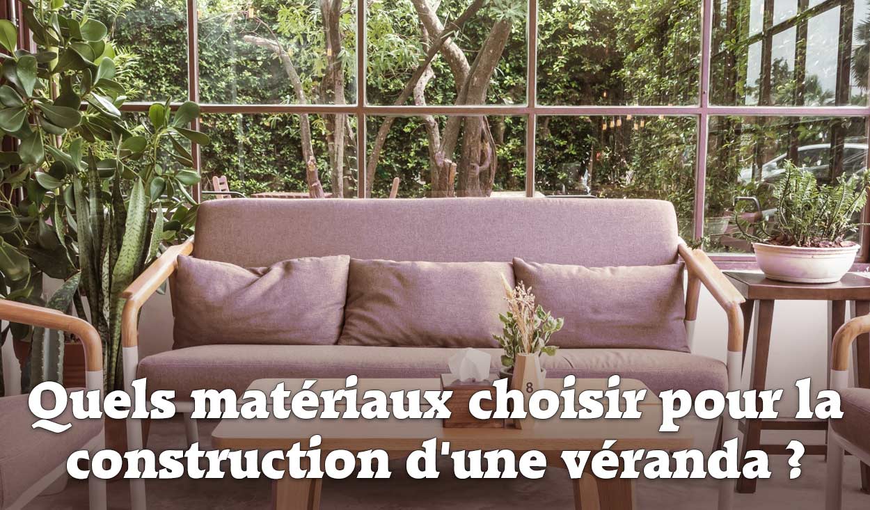 photo de l'intérieur d'une véranda