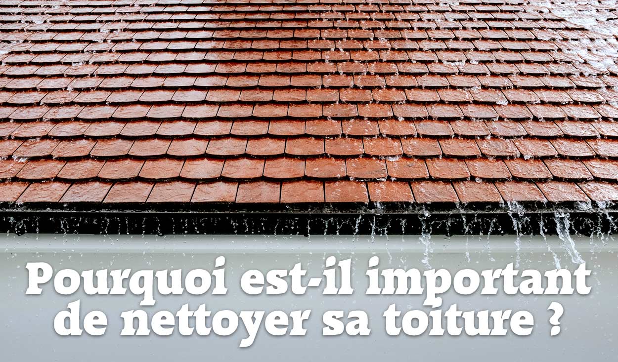 Pourquoi est-il important de nettoyer sa toiture ?