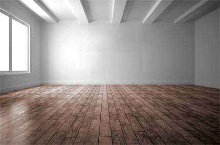plancher  en bois franc
