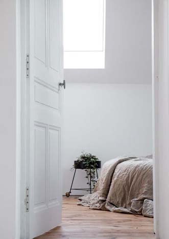 photo d'une porte de chambre