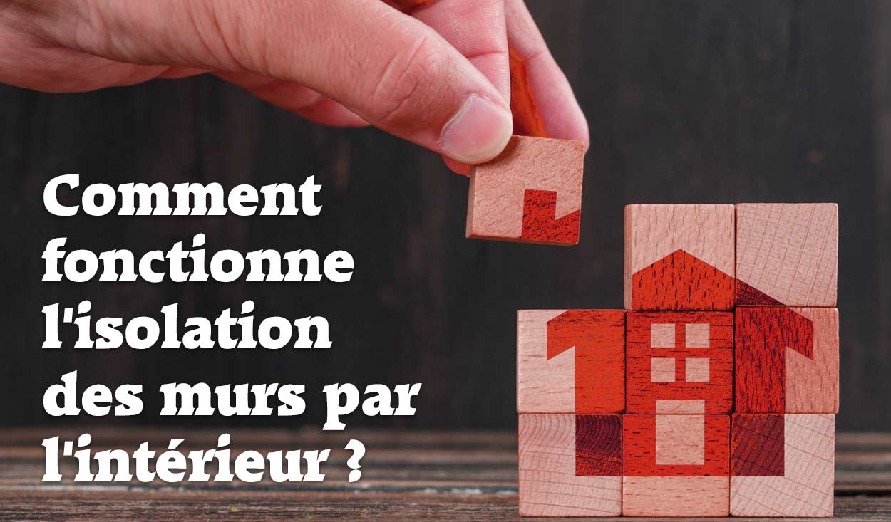 visuel de l'ITE par l'intérieur