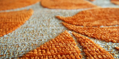 tapis en gros plan